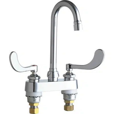 Imagem para Deck-Mounted Manual Faucet with 4" Centers, 895-317E2805-5ABCP}