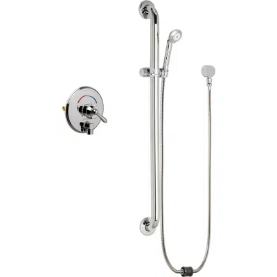 Image pour Thermostatic/Pressure Balancing Shower Fitting with Auto-Drain™ and Hand Spray, SH-TP4-00-024