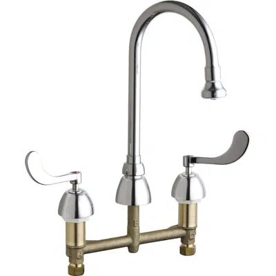 Image for Deck-Mounted Manual Faucet with 8" Centers, 786-ABCP