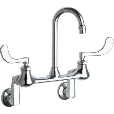 afbeelding voor Wall-Mounted Manual Faucet with Adjustable Centers, 631-E35XKRABCP