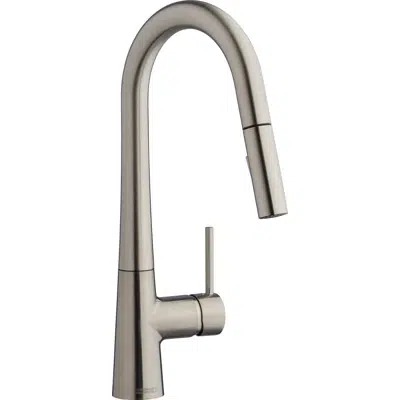 Image for Deck-Mounted Kitchen Faucet with Pull-Down Spout, Single-Hole Mount, 434-ABBN