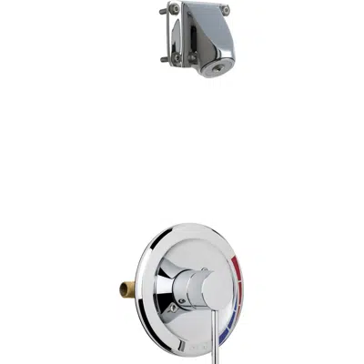 Image for Pressure Balancing Tub and Shower System with Ligature Resistant Shower Head, SH-PB1-04-000