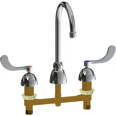 รูปภาพสำหรับ Deck-Mounted Manual Faucet with 8" Centers, 786-GN6A-317ABCP