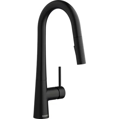 Image for Deck-Mounted Kitchen Faucet with Pull-Down Spout, Single-Hole Mount, 434-FC1ABMB
