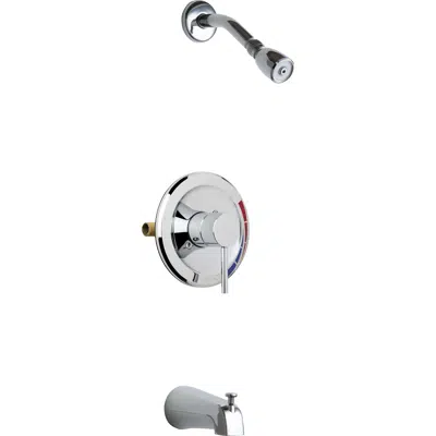 Immagine per Pressure Balancing Tub and Shower System with Shower Head and Tub Spout, SH-PB1-02-100