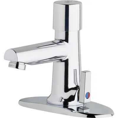 Image for Deck-Mounted Metering Faucet with 4" Centers, 3502-4E2805ABCP