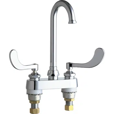 Image pour Deck-Mounted Manual Faucet with 4" Centers, 895-317FCABCP