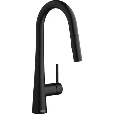 Image for Deck-Mounted Kitchen Faucet with Pull-Down Spout, Single-Hole Mount, 434-ABMB