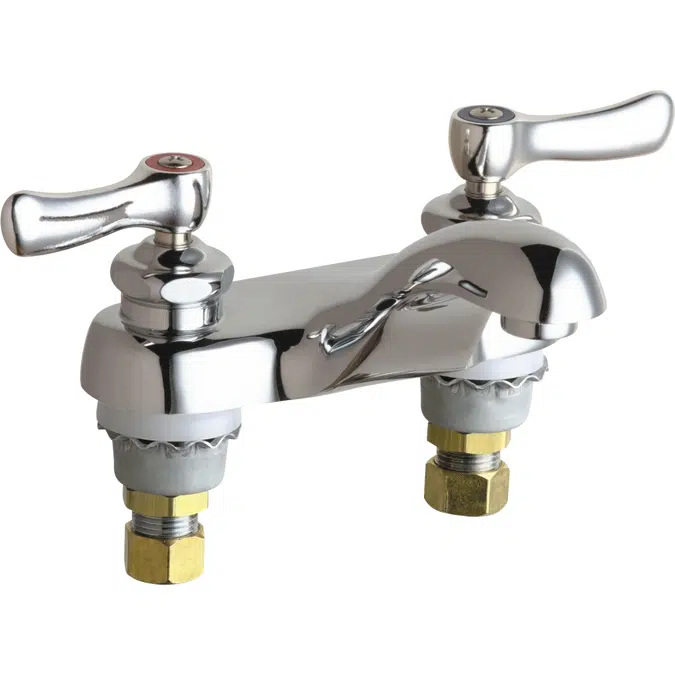 Deck-Mounted Manual Faucet with 4" Centers, 802-ABCP