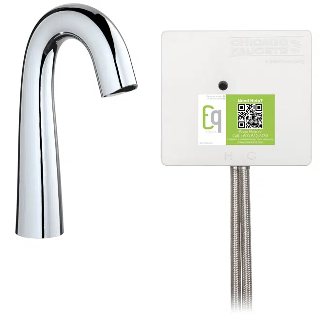 Touch-Free Faucet with Plug-and-Play Installation, EQ-C11B-23ABCP