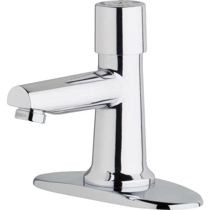 Deck-Mounted Metering Faucet with 4" Centers, 3500-4E2805ABCP