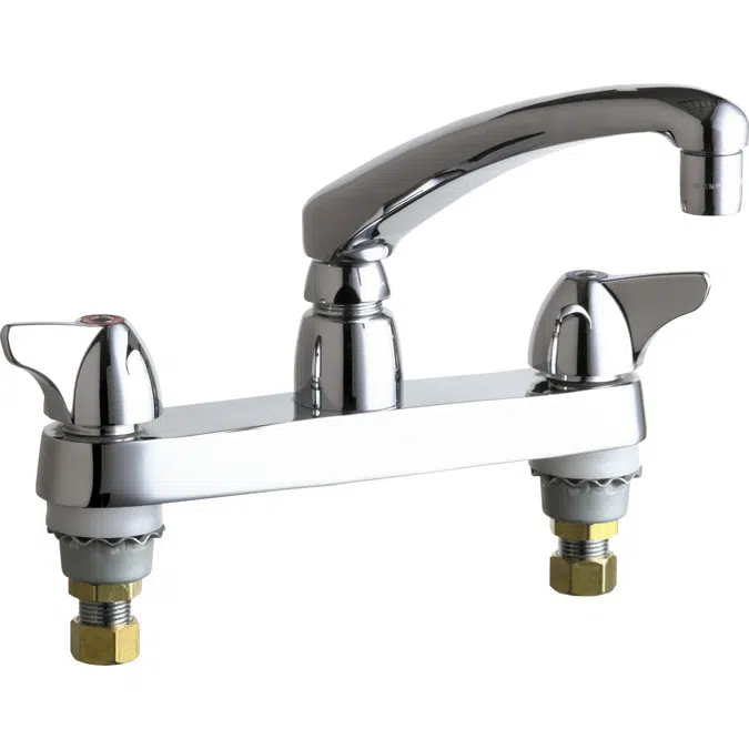 Deck-Mounted Manual Faucet with 8" Centers, 1100-ABCP