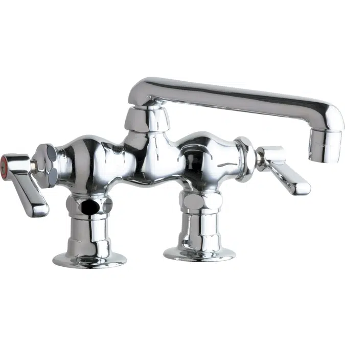 Deck-Mounted Manual Faucet with 3-3/8" Centers, 772-XKABCP