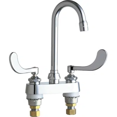 Image for Deck-Mounted Manual Faucet with 4" Centers, 895-317XKABCP