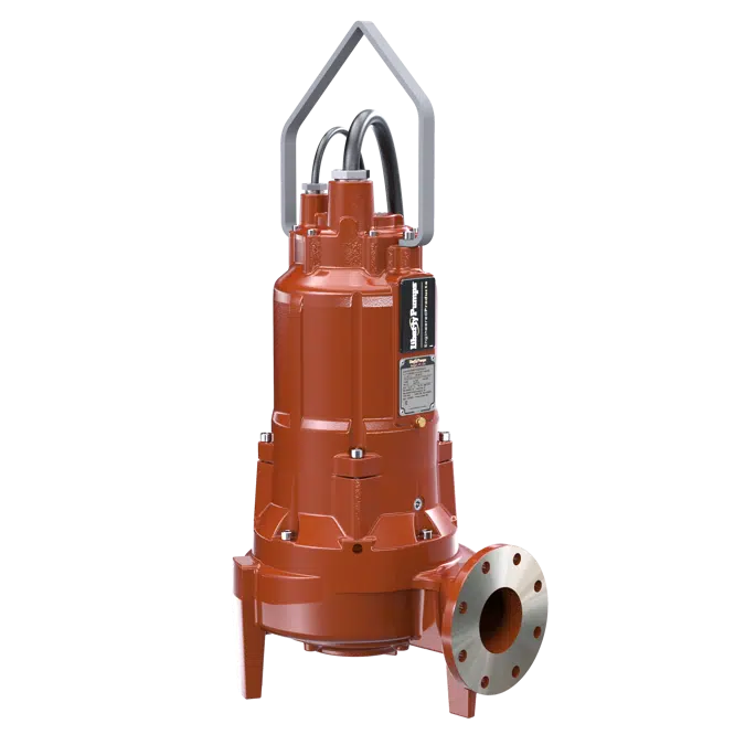 3XLE07 Series, 7.5HP, Hazardous Location, 2 Vane Impeller Sewage Pump