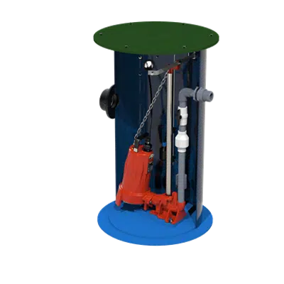 Image pour 24" x 48" 2 hp Pre-Assembled Simplex Grinder Package