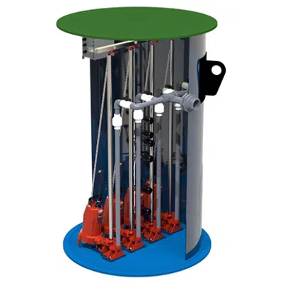Image for 48" x 96" 2HP Quadplex Grinder Package, Q4896 Series 