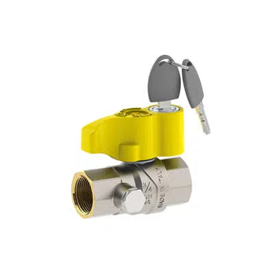 Image for FUTURGAS Female-Female with G 1/4 pressure connection and key-operated lock