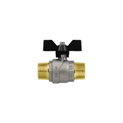 Image for 
Progress M-M ball valve with butterfly handle