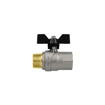 imagen para Progress M-F ball valve with butterfly handle