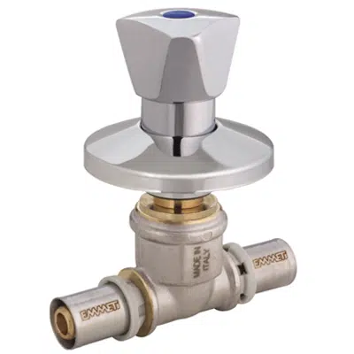 Gerpex LBP - Under plaster valve with handwheel图像