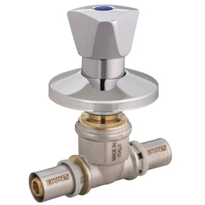 Gerpex LBP - Under plaster valve with handwheel