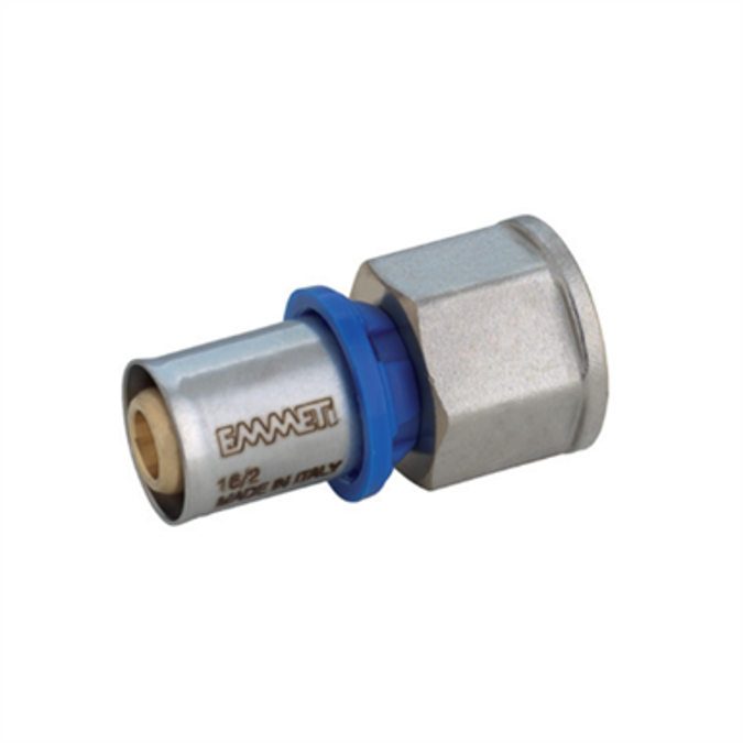 BIM objects Free download! Gerpex Straight female union joint