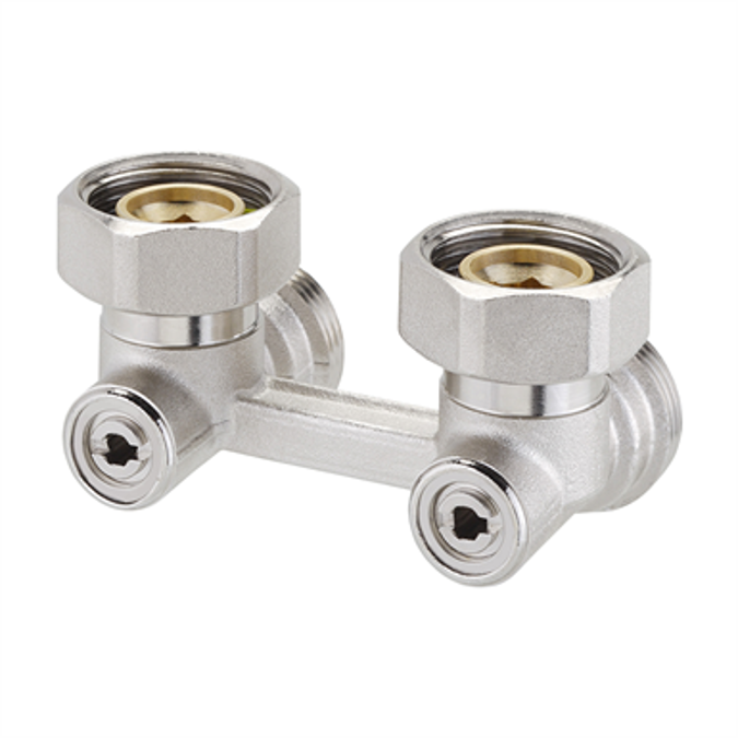 Right-angle manually H valves