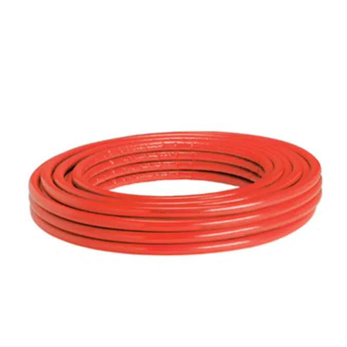 Gerpex RA insulated pipe (red)