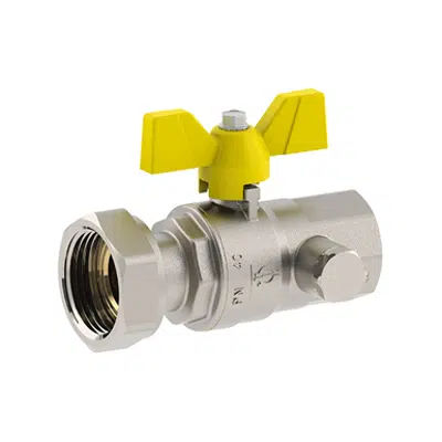 Immagine per FUTURGAS Femmina-Dado girevole con presa di pressione G 1/4 e maniglia a farfalla