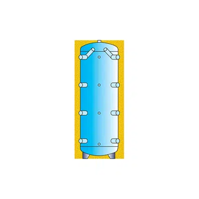 imagen para Puffer accumulation tank without fixed heat exchanger