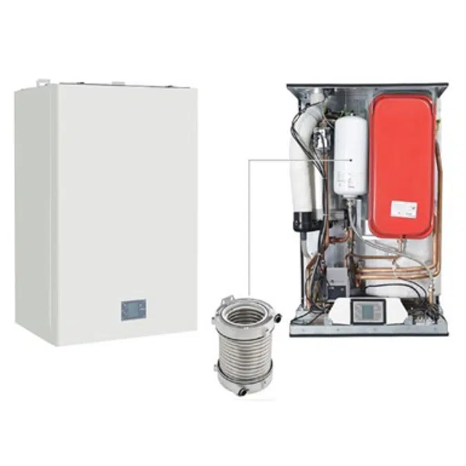 
Althea S condensing boiler with integrated tank