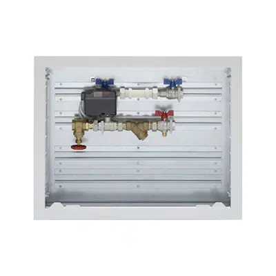 Immagine per Energy Box Compact - Dispositivo in cassetta predisposto per la contabilizzazione riscaldamento/ raffrescamento, valvola di zona 
a 2 vie