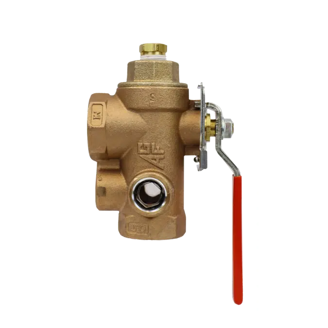 Model 2500 TESTanDRAIN® - Threaded Single Handle Ball Valve