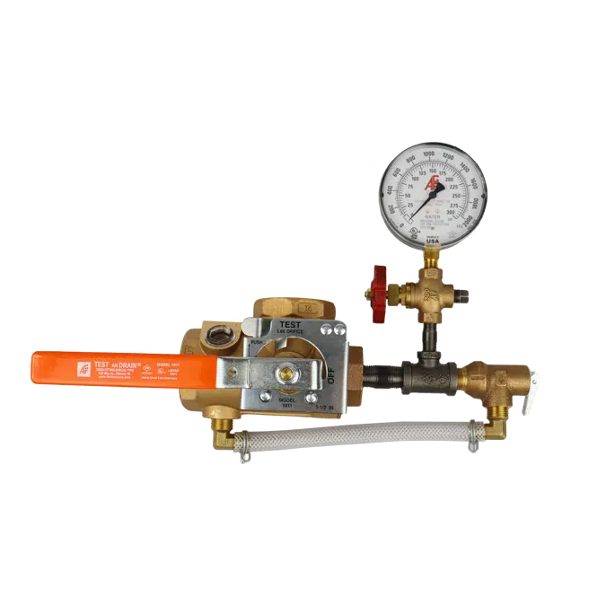 Model 1011T TESTanDRAIN® - Single Handle Ball Valve