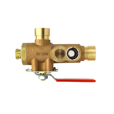 Model 2500 TESTanDRAIN® - Grooved Single Handle Ball Valve için görüntü