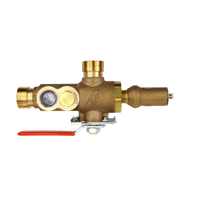 Model 2511A TESTanDRAIN® - Grooved Single Handle Ball Valve