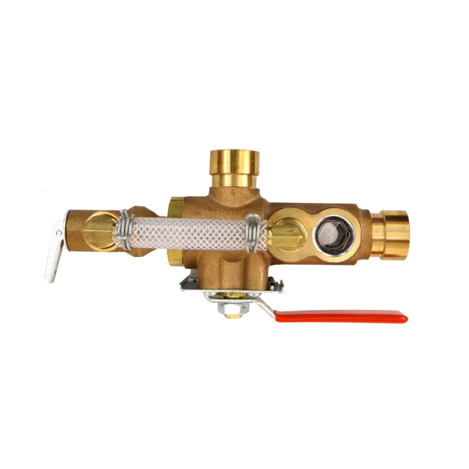 Model 2511A TESTanDRAIN® - Grooved Single Handle Ball Valve