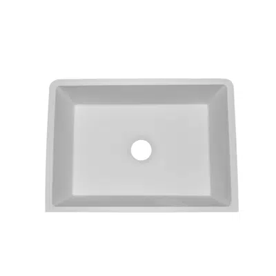 Solid Surface Sink - AK2718 - Farmhouse/Apron Front图像