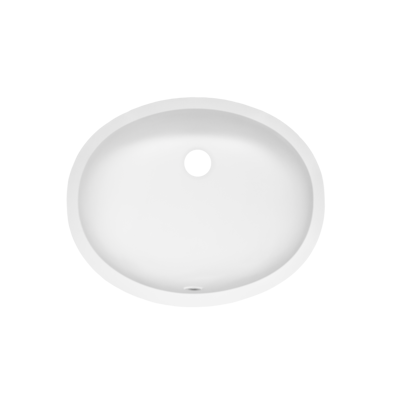 Image for Solid Surface Sink - AV1613 - Oval Vanity Bowl