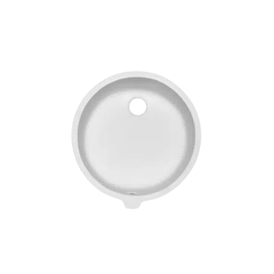 Image for Solid Surface Sink - AV1313 - Circle ADA Vanity Bowl
