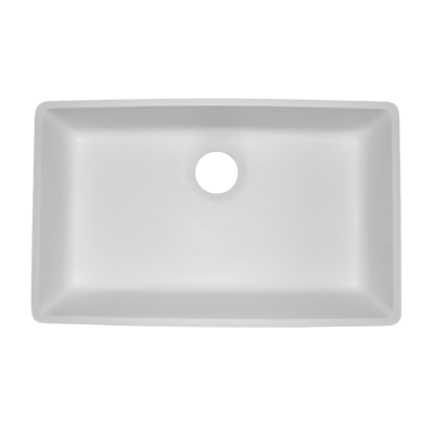 Solid Surface Sink - AK2716 - Large ADA Utility Sink için görüntü