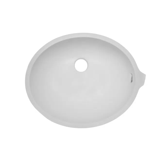 Solid Surface Sink - AV1512 - Oval ADA Vanity Bowl
