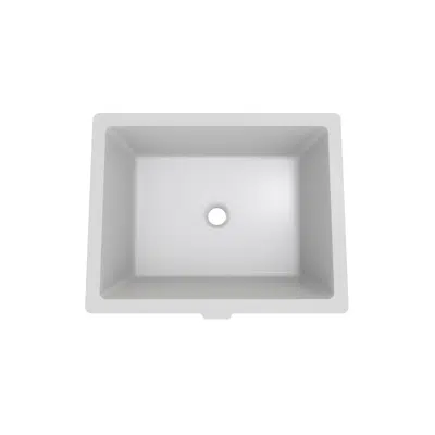 Image for Solid Surface Sink - AV1713 - Rectangular Vanity Bowl