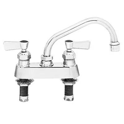 4" CC Deck 1/2" Faucet with Swing Spout için görüntü