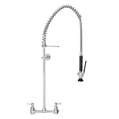 Obrázek pro Pre-Rinse Unit: 8" CC Backsplash with Elbows