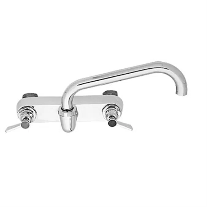 8" Backsplash 3/4" Faucet with Swing Spout