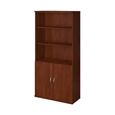 Bush Business Furniture Series C Elite 36W 5 Shelf Bookcase için görüntü