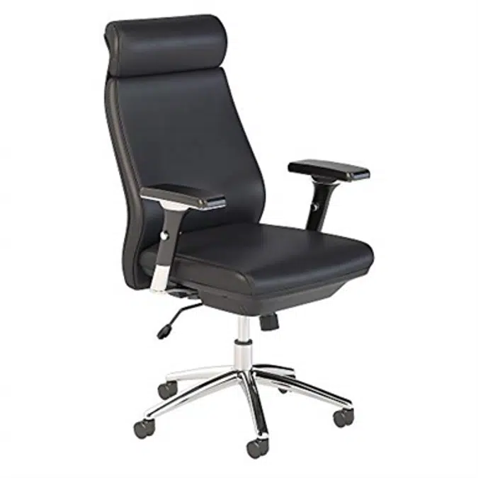 Bush modelo high back deals bonded leather executive office chair