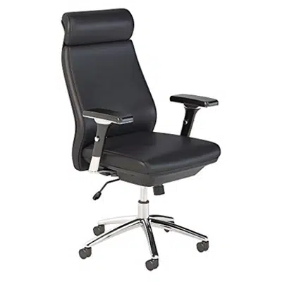 Image for Bush Business Furniture Metropolis High Back Leather Executive Office Chair